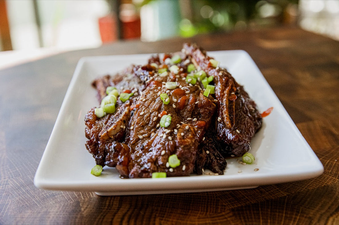 Grilled Beef Kalbi Ribs (Flanken-Style Short Ribs)