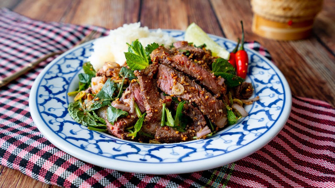 Nam Tok Thai Beef Salad