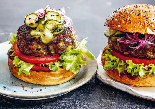Hawaiian Style Teriyaki Burgers