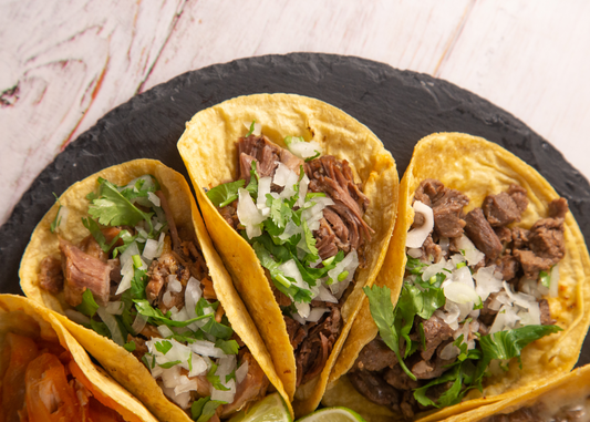 Smoked Chuck Roast Barbacoa Tacos
