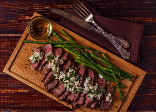 Black and Bleu Steaks