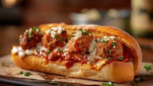 Smoked Meatball Subs