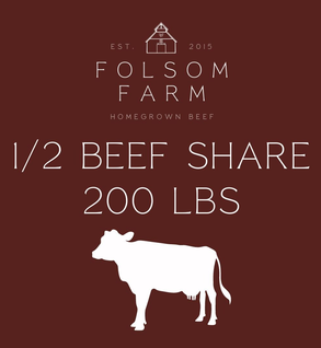 Bulk: 1/2 Beef Share | PICK UP ONLY