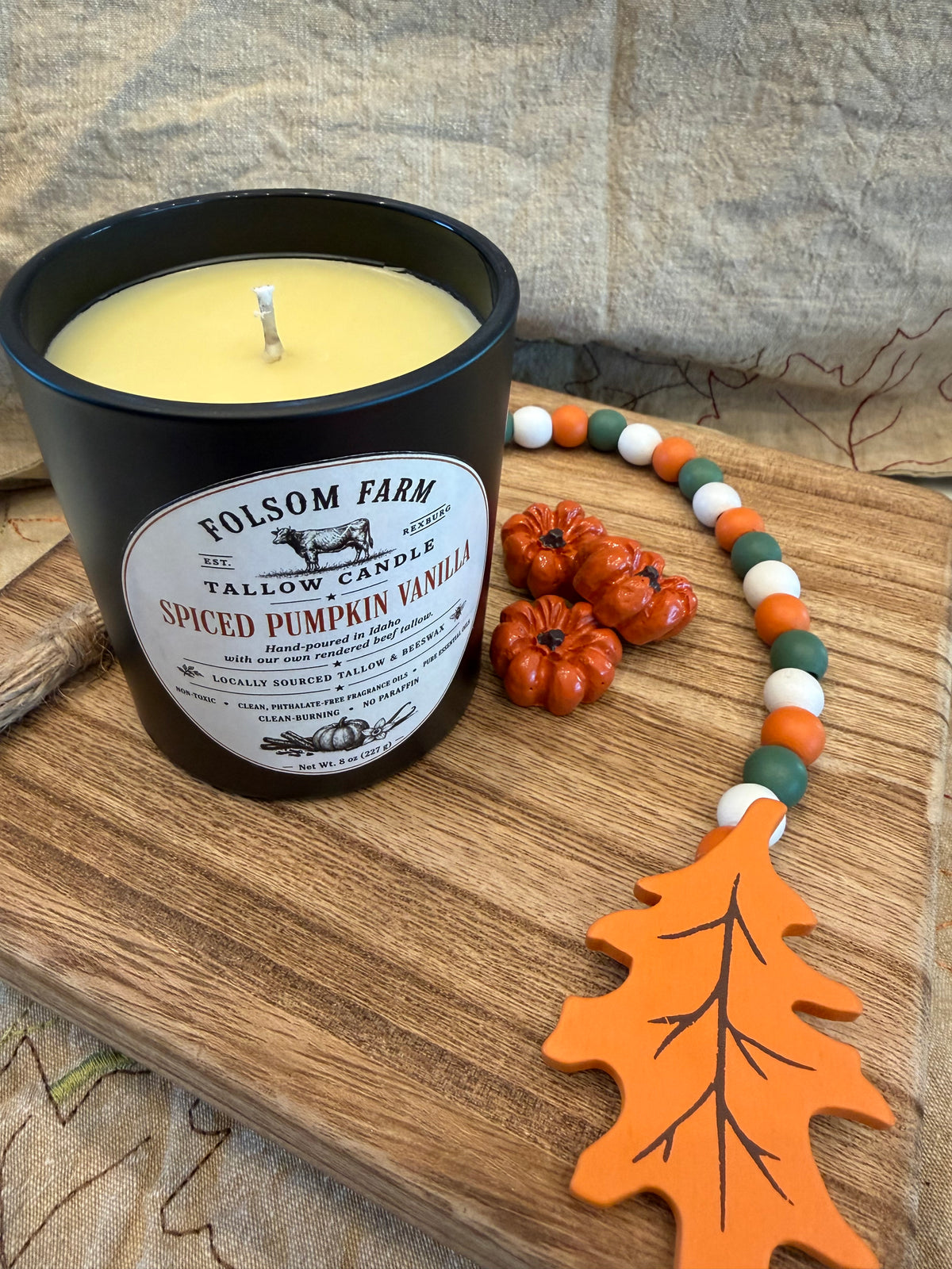 *Non-Tox Farmhouse Fall Candles