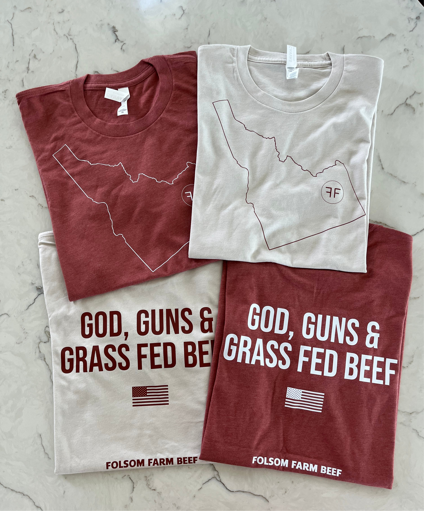 God, Guns & Grass Fed Beef T-Shirt