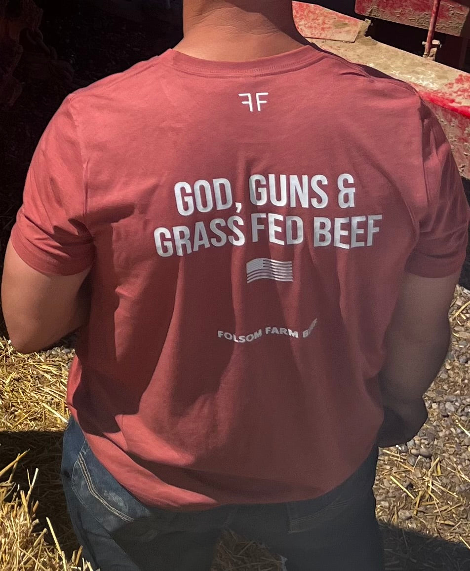 God, Guns & Grass Fed Beef T-Shirt