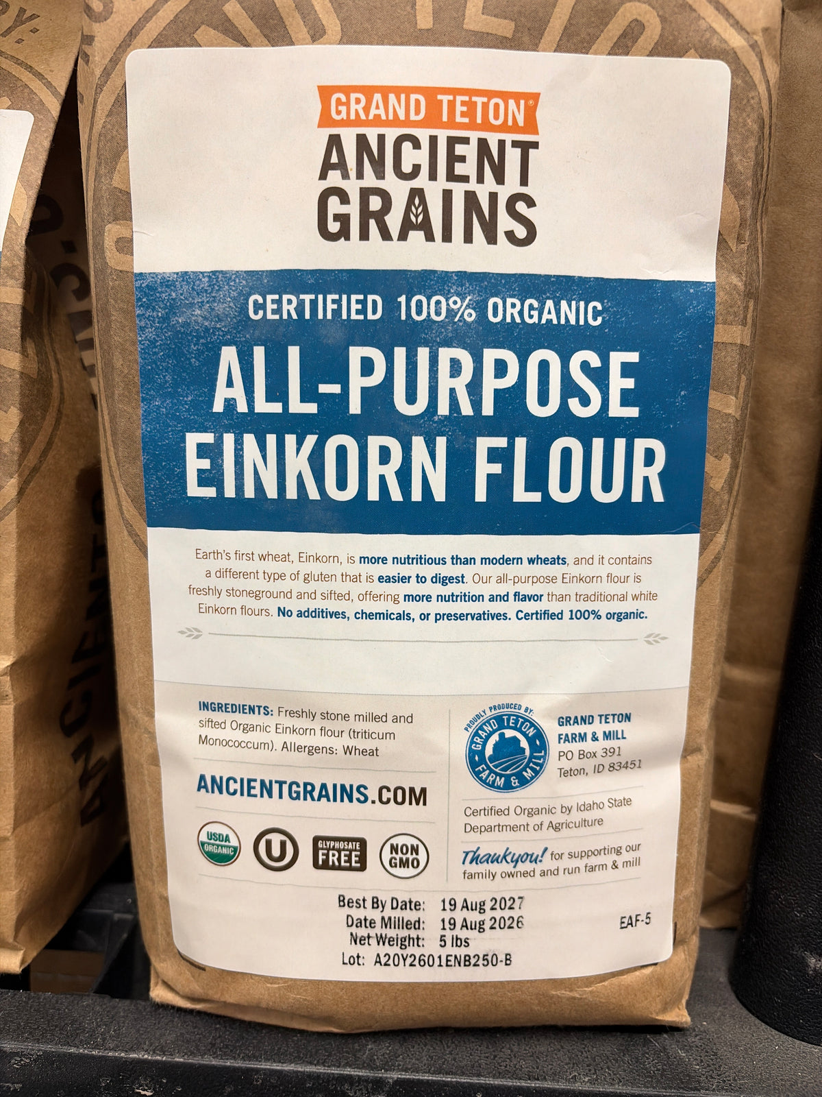 Organic Einkorn Flour