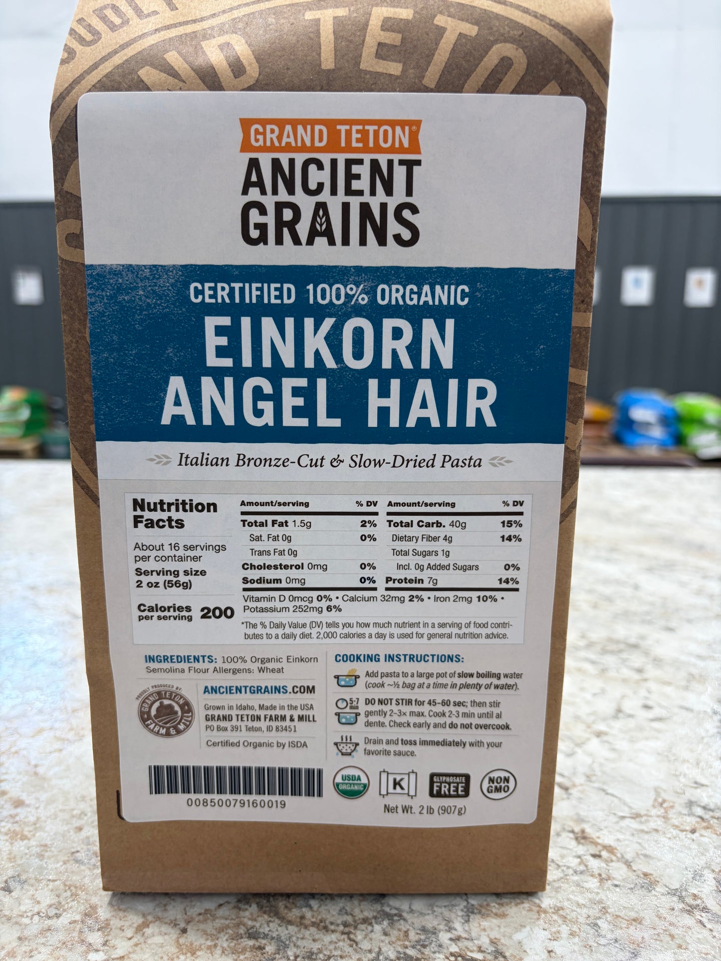 Organic Einkorn Pasta